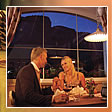 coppia a cena