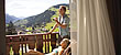 Balcone panoramico soleggiato